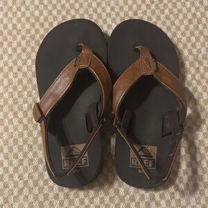 Reef Brown Stretchy Back Strap Sandals